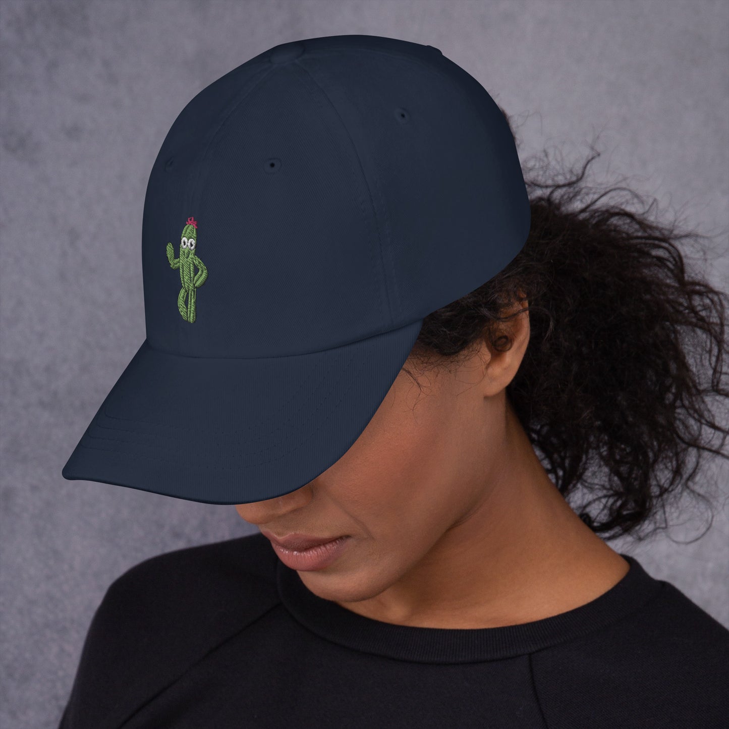 Embroidered Carl the Cactus Dad hat