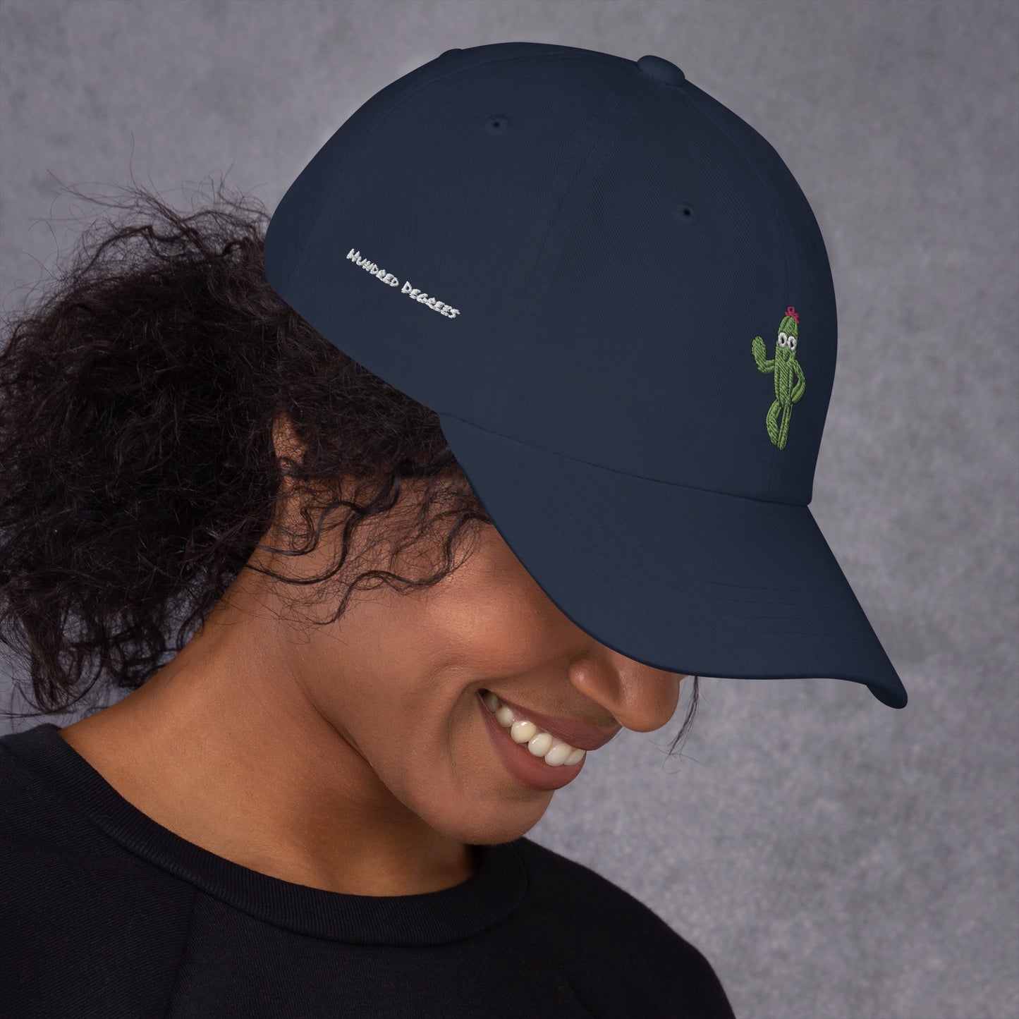 Embroidered Carl the Cactus Dad hat